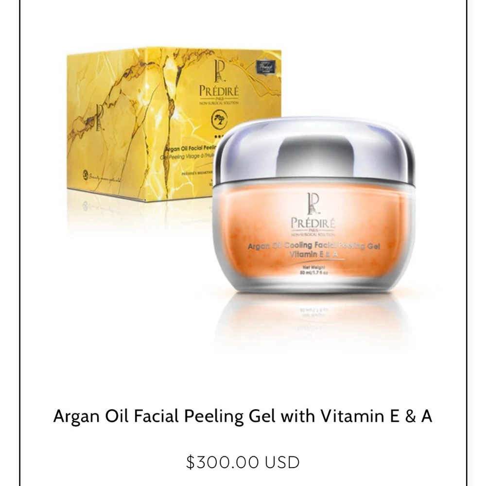 Orange Facial Peeling Gel with Vitamin E & A